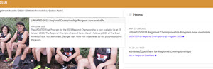 Club Website News